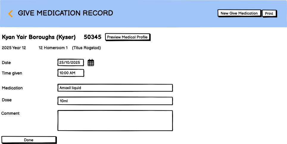 4_Give Medication Record